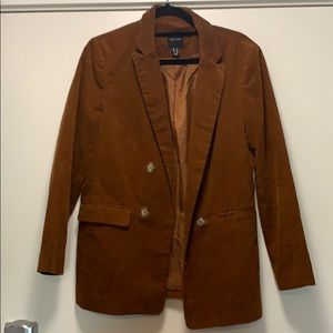 Brown cord blazer